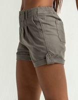 IVY & MAIN Twill Pleat Shorts