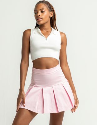 FULL TILT Light Pink Tennis Skirt