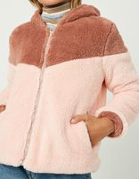 HAYDEN Color Block Cozy Girls Jacket