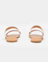 BAMBOO Double Strap Rose Sandals