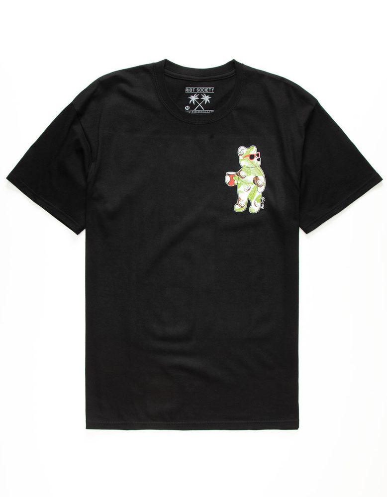 Lucky Brand Bear King Card Short Sleeve T-Shirt