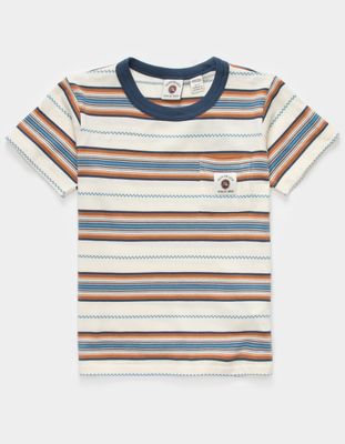 QUIKSILVER Guytou Stripe Little Boys Pocket T-Shirt (4-7)