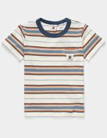 QUIKSILVER Guytou Stripe Little Boys Pocket T-Shirt (4-7)