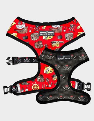 BEAST & BUCKLE Pirate Reversible Dog Harness