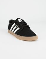 ADIDAS Seeley Core Black & Gum Shoes