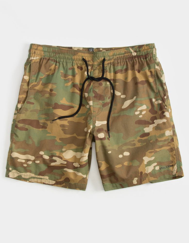 VOLCOM Side Piece Camo Shorts