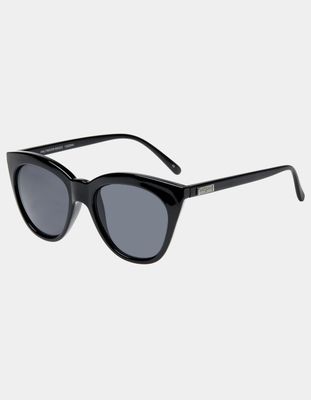 LE SPECS Halfmoon Magic Black Sunglasses