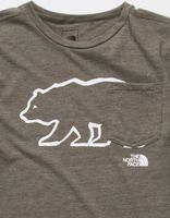 THE NORTH FACE Bear Triblend Boys Pocket T-Shirt