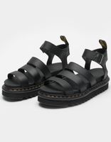 DR. MARTENS Blaire Black Platform Sandals