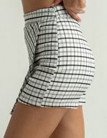 SKY AND SPARROW Plaid Wrap Skort