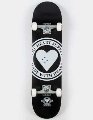 THE HEART SUPPLY Badge Logo 8.0" Complete Skateboard