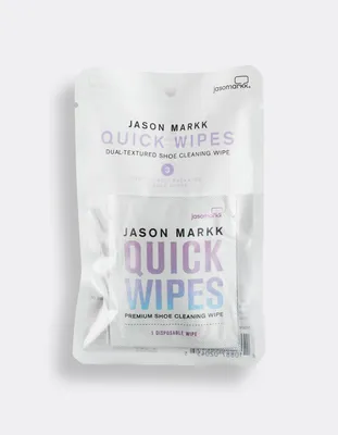 JASON MARKK 3 Pack Shoe Cleaning Quick Wipes