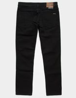 VOLCOM Vorta Black Slim Straight Jeans