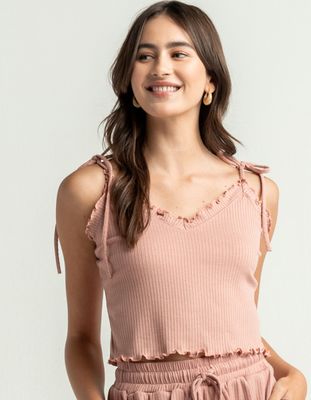 LOST + WANDER Rib Knit Cami