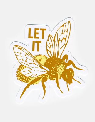 Let It Bee Sticker