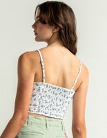 SKY AND SPARROW Floral Crop Cami