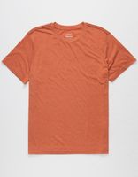 RVCA Solo Label Vintage Dye Rust T-Shirt