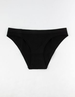 FULL TILT Seamless Bikini Black Panties