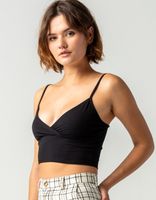 FULL TILT Surplice Crop Cami