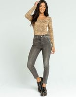 LEVI'S Wedgie Black Skinny Jeans