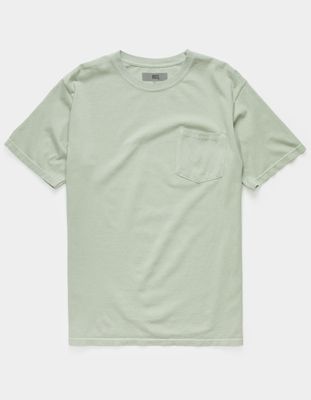 RSQ Solid Sage Pocket Tee