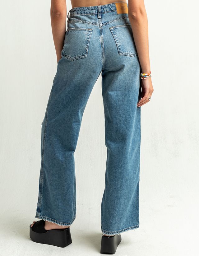 BDG Urban Outfitters Mid Rise Wide Leg Puddle Jeans | Dillard's