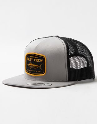 SALTY CREW Stealth Gray Trucker Hat