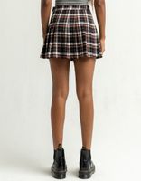 FULL TILT Pleat Plaid Skirt