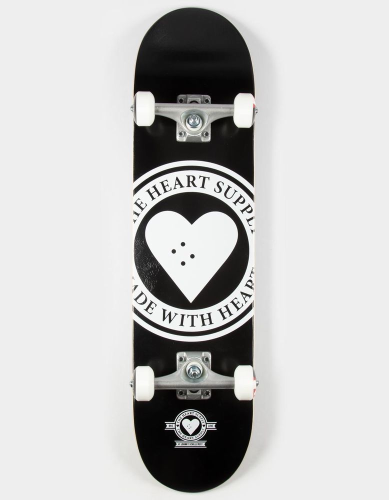 THE HEART SUPPLY Badge 7.75" Complete Skateboard