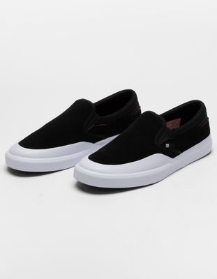 DC SHOES Infinite S Suede Slip-On Skate Shoes