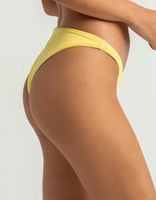FULL TILT Lemon High Leg Cheekier Bikini Bottoms