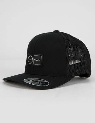 RVCA Platform Black Trucker Hat