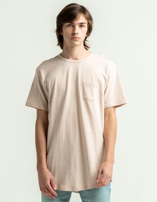 RSQ Dusty Pink Tall Pocket Tee