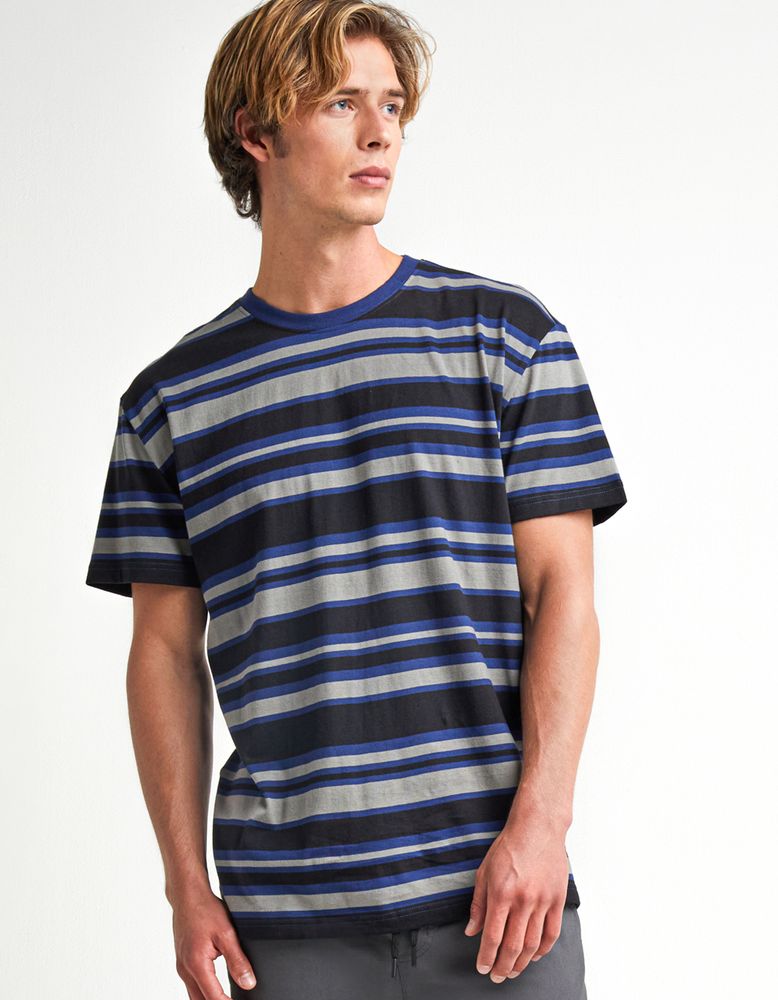 RSQ Oversized Striped T-Shirt