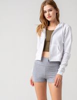 FULL TILT Shorty Heather Gray Biker Shorts