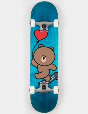 GRIZZLY Float On 7.75" Complete Skateboard