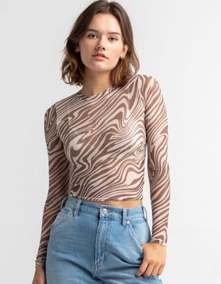 FULL TILT Swirl Mesh Tee