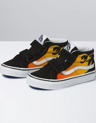 VANS Hot Flame Sk8-Mid Reissue V Juniors Shoes