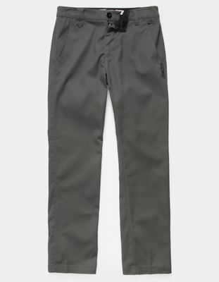 GROM Ride Right Boys Charcoal Stretch Pants