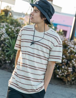 RSQ Striped Oversize T-Shirt