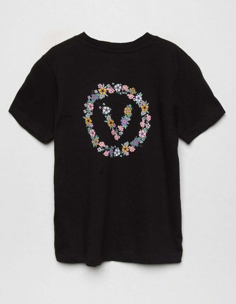 VANS Floral Circle Girls Tee