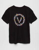 VANS Floral Circle Girls Tee