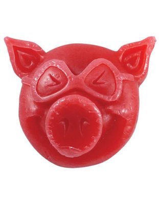 PIG SKATEBOARDS New Pig Head Red Wax