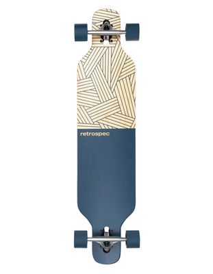 RETROSPEC Rift 41" Drop Through Longboard Skateboard