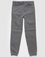 RSQ Twill Boys Gray Jogger Pants