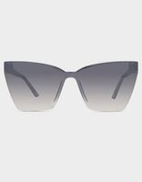 DIFF EYEWEAR Goldie Black Smoke Sunglasses