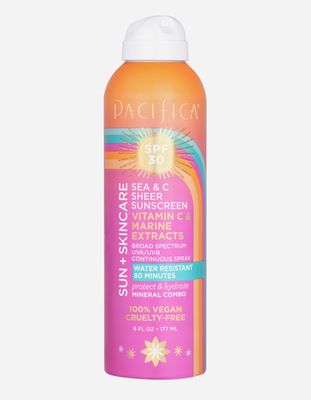 PACIFICA Sea & C Sheer SPF 30 Sunscreen Spray