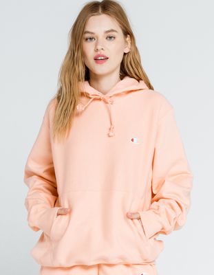 CHAMPION Reverse Weave Peach Boyfriend Hoodie