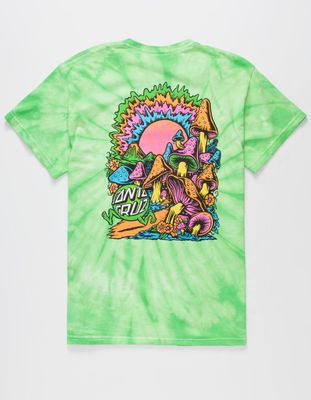 SANTA CRUZ Toxic Wasteland Tie Dye T-Shirt