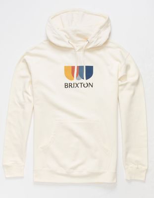 BRIXTON Alton II Off White Hoodie